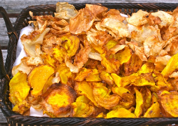Recipe: Healthy Homemade Vege Chips post image