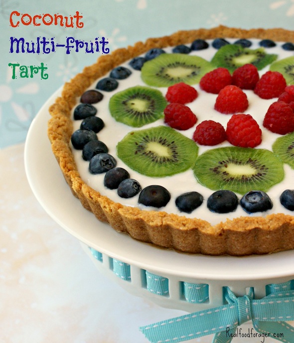 Recipe: GF Coconut Multi-Fruit Tart post image