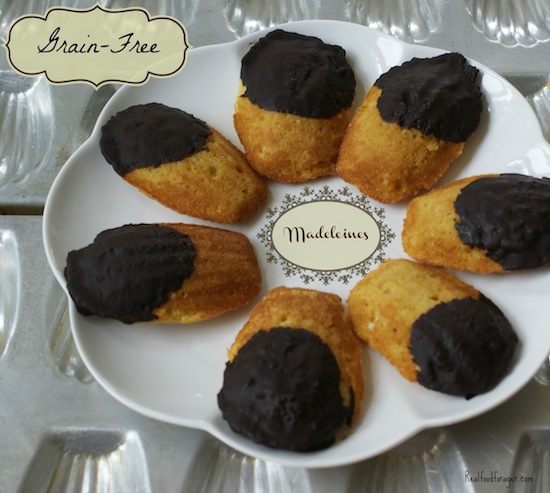 Recipe: Grain Free Dipped Madeleines post image