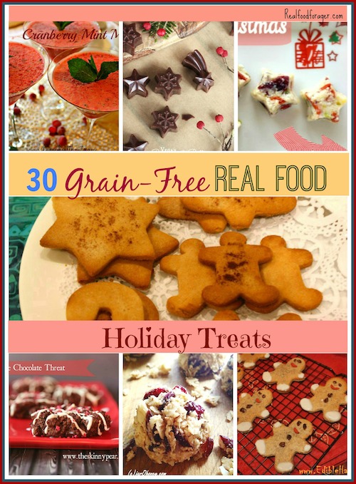 Recipe Roundup: 30 Grain-Free Real Food Holiday Treats post image