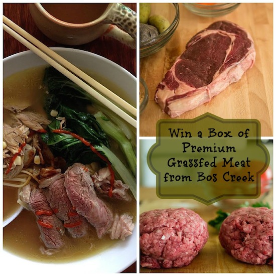 Post image for Giveaway: One Box of Grassfed Beef from Bos Creek – a $155 Value!