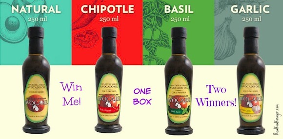 Giveaway: Avocare Avocado Oil Gift Box – 4 Bottles/4 Flavors – 2 Winners! A 78.90 Value! post image