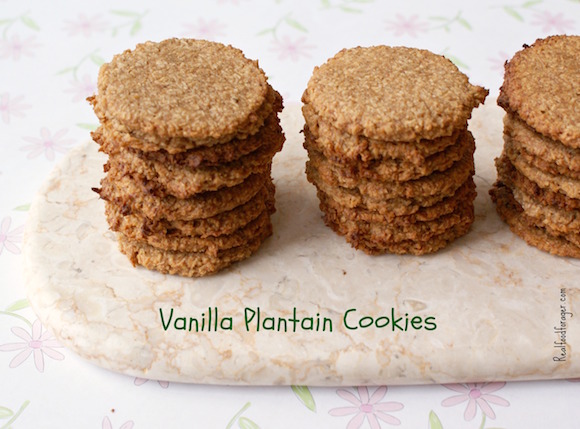 Recipe: Vanilla Plantain Cookies (Grain-free, Paleo, AIP) post image