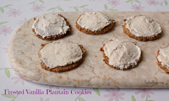 Vanilla Plantain Cookies