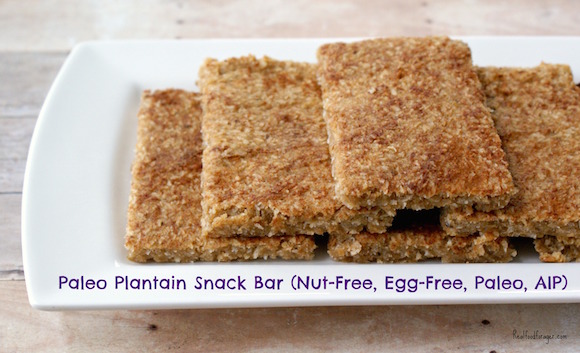 Recipe:  Paleo Plantain Snack Bar (Nut-Free, Egg-Free, Paleo, AIP) post image