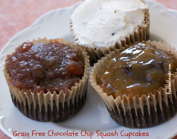 Recipe: Grain Free Chocolate Chip Squash Cupcakes (Paleo, GAPS) post image