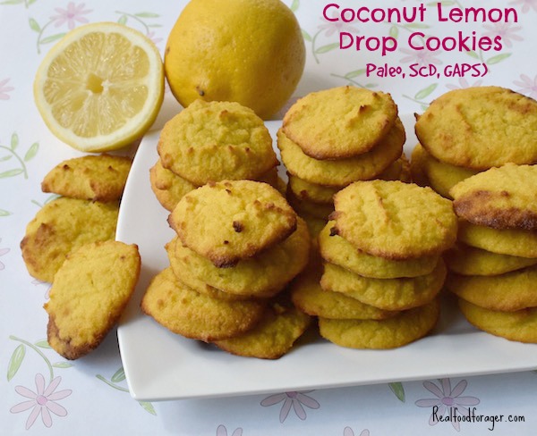 Recipe: Coconut Lemon Drop Cookies (Paleo, SCD, GAPS) post image