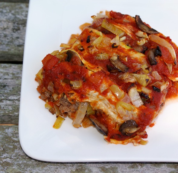 Recipe: Lasagna Courgette GF,DF post image