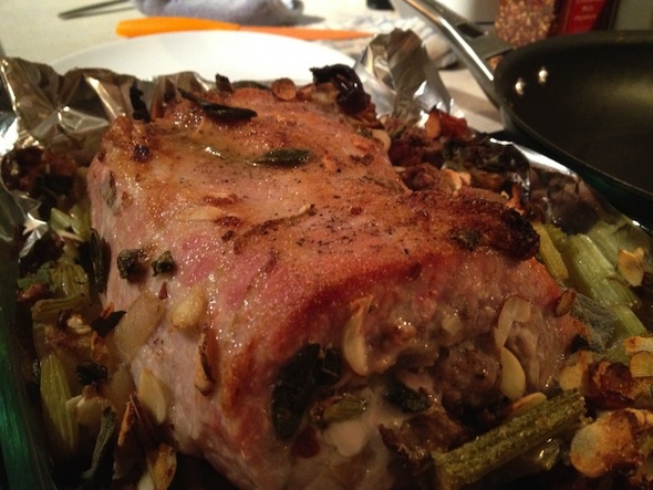 Guest Recipe: Savory Stuffed Pork Loin post image