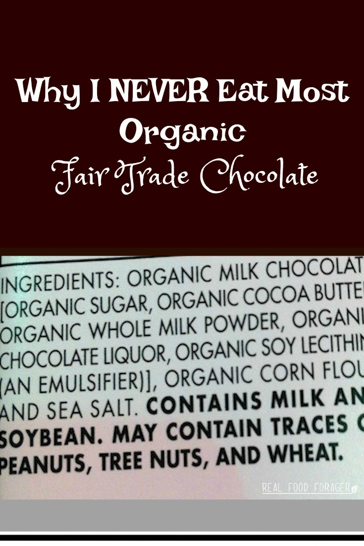 Why I NEVER Eat Most Organic Fair Trade Chocolate, organic chocolate, soy lecithin