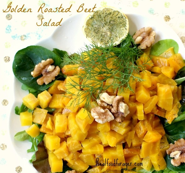 Recipe: Golden Roasted Beet Salad with Dill post image
