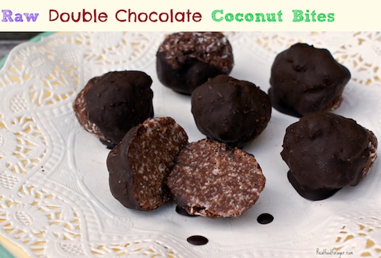 Recipe: Raw Double Chocolate Coconut Bites (Paleo, GAPS) post image