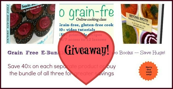 Post image for Giveaway: One Grain Free E-Bundle from Real Food Forager — $239.00 Value!