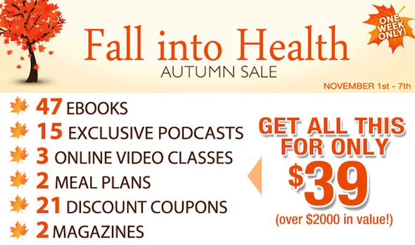 Post image for Fall Into Health Bundle Sale from Village Green Network — a $2,000.00 Value!