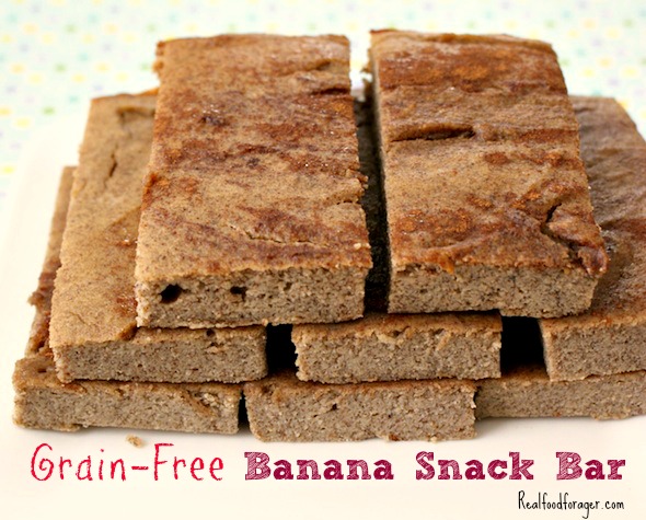 Recipe: Grain-Free Banana Snack Bar (Paleo, GAPS, SCD) post image