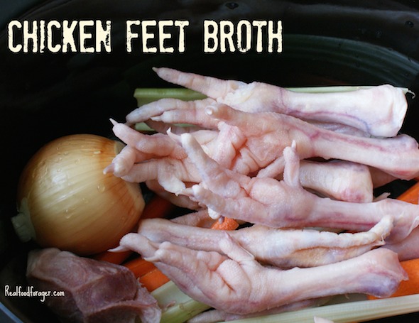 Chicken Feet Broth, collagen, gelatin