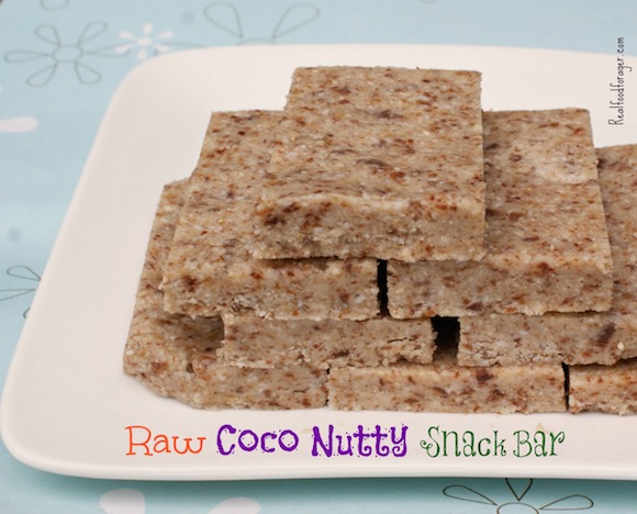 Recipe: Raw Coco Nutty Snack Bar post image