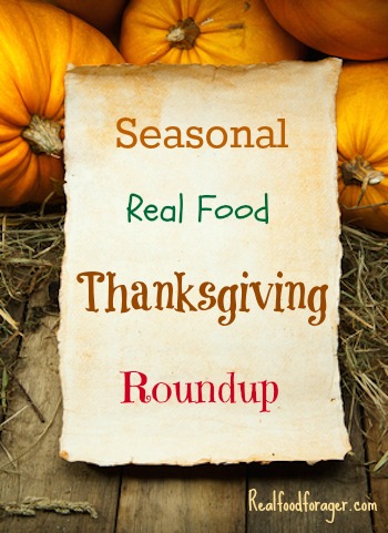 Seasonal Real Food Thanksgiving Roundup post image