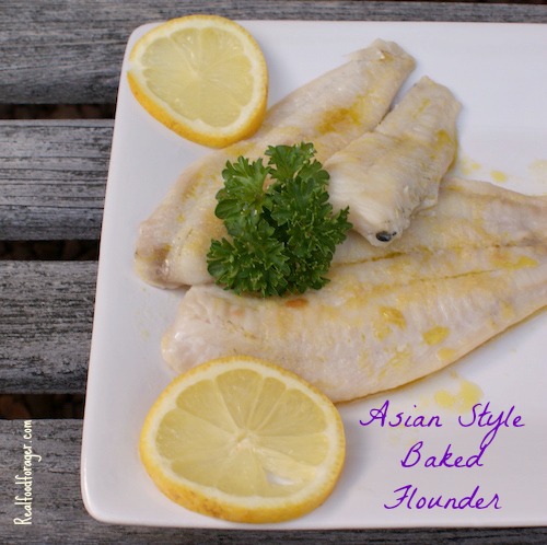 Recipe: Asian Style Baked Flounder post image