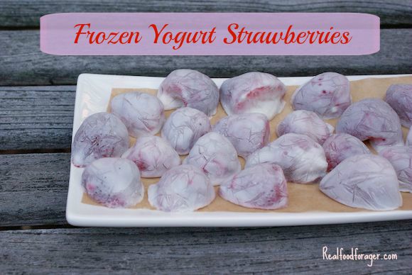 Recipe: Frozen Yogurt Strawberries (SCD, GAPS, DF, Paleo, AIP Options) post image