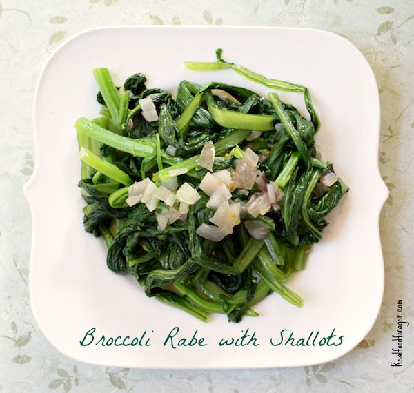 Recipe: Broccoli Rabe with Shallots post image