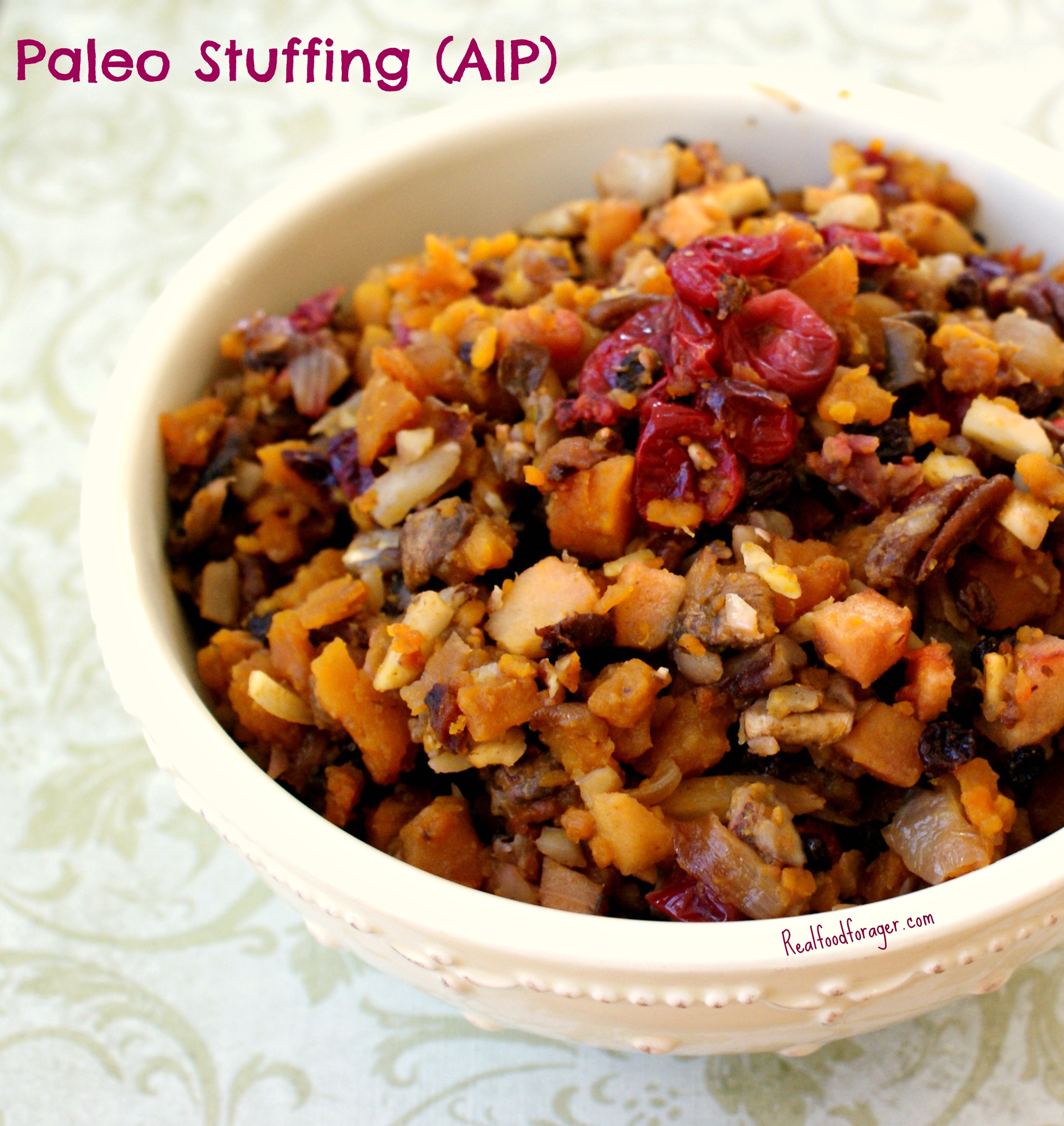 Recipe: Paleo Stuffing (AIP, SCD, GAPS) post image