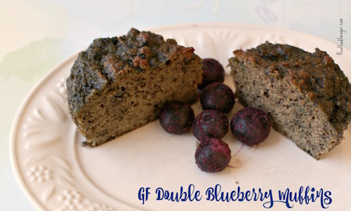 double blueberry muffins