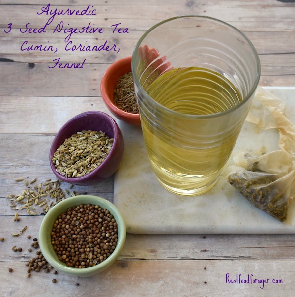 Ayurvedic 3 Seed Digestive Tea – Cumin, Coriander, Fennel post image