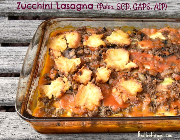 Recipe: GF DF Zucchini Lasagna (Paleo, SCD, GAPS, AIP) post image